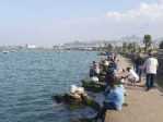Vatandaşların Hafta Sonu Balık Tutma Keyfi