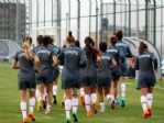 Kadın A Milli Futbol Takımı Hırvatistan Maçı Hazırlıklarını Sürdürdü