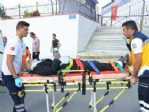 Motosikletli Engelli Takla Attı: 1 Yaralı