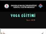 Omüsem’den Sanat Kursları Ve Yoga Eğitimi