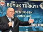 Memur-sen İl Buluşmaları Gümüşhane Toplantısı Yapıldı