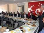 Mehmet Sarı Muhtarlarla Buluştu