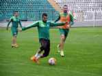 Bursaspor, Yağmur Altında Çalıştı