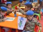 Piazza’nın Mavi Bereli Minikleri Çakı Gibi Asker Oldu