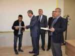 Harran Üniversitesine Birincilikle Yerleşenlere Kutlama Belgesi Verildi
