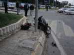 Otomobil İle Motosiklet Çarpıştı:1 Yaralı