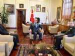 Komutanlardan Başkan Yılmaz’a Taziye Ziyareti