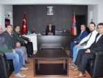 Armutlucumalılardan Emniyete Teşekkür Ziyareti