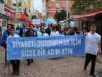Ordu’da Diyabete Karşı Farkındalık Yürüyüşü