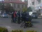Bozüyük’te Otomobilin Çarptığı Motosiklet Sürücüsü Yaralandı