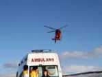 Köyde Mahsur Kalan Hastanın İmdadına Hava Ambulansı Yetişti