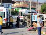 Sakarya’da Yolcu Minibüsü Devrildi: 7 Yaralı