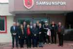 Kırgız Heyetten Samsunspor’a Ziyaret
