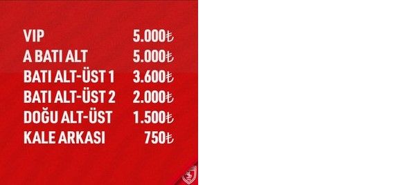Samsunspor'dan 4 Maçlık Paket Bilet
