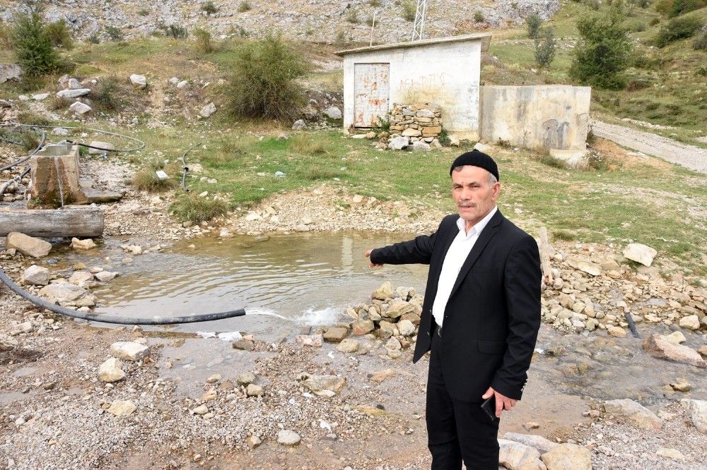 Köylü içme suyuna hasret