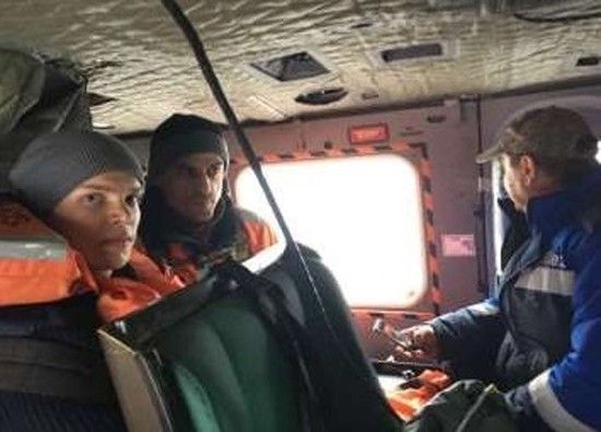 Rus gemisindeki 6 mürettebat böyle kurtarıldı