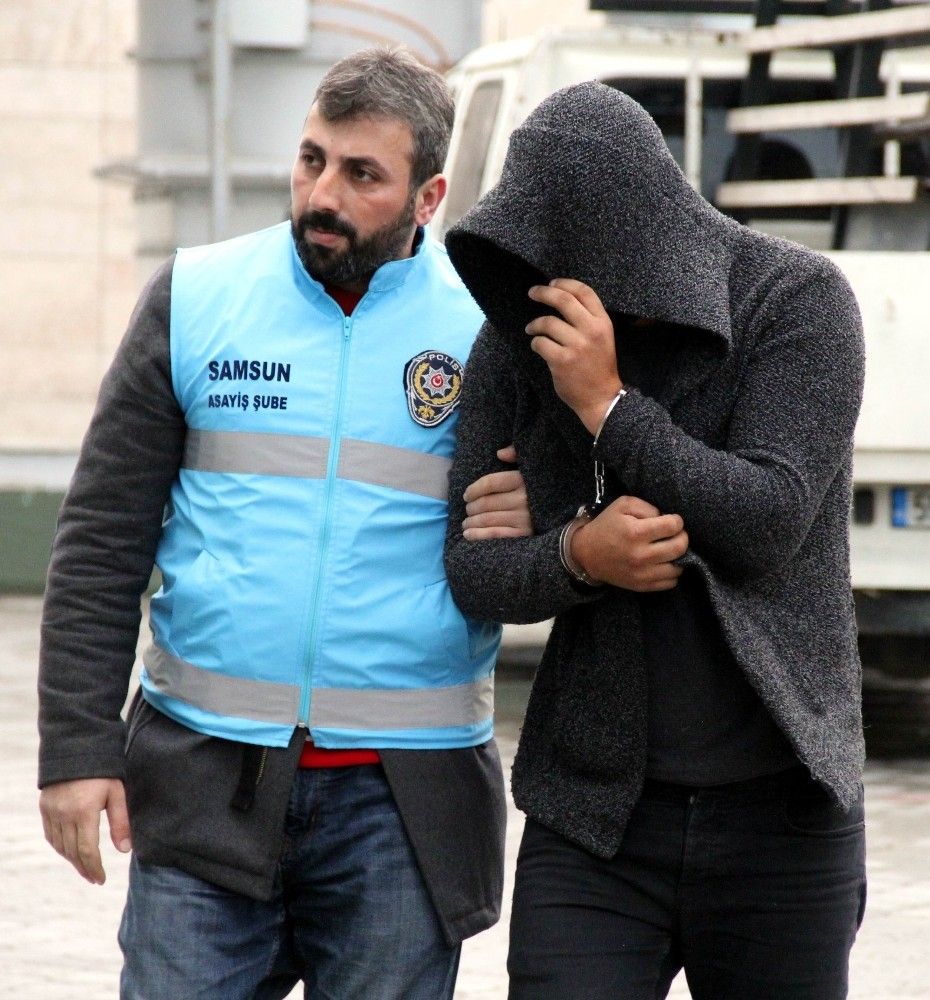 İstanbul’da çalındı Samsun'da parçalandı