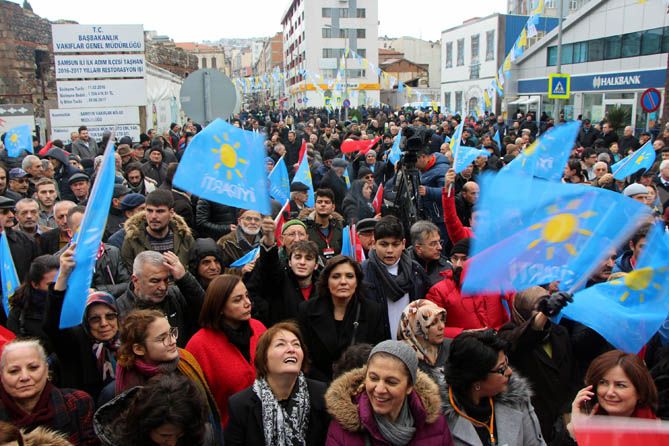 Akşener Samsun'da 