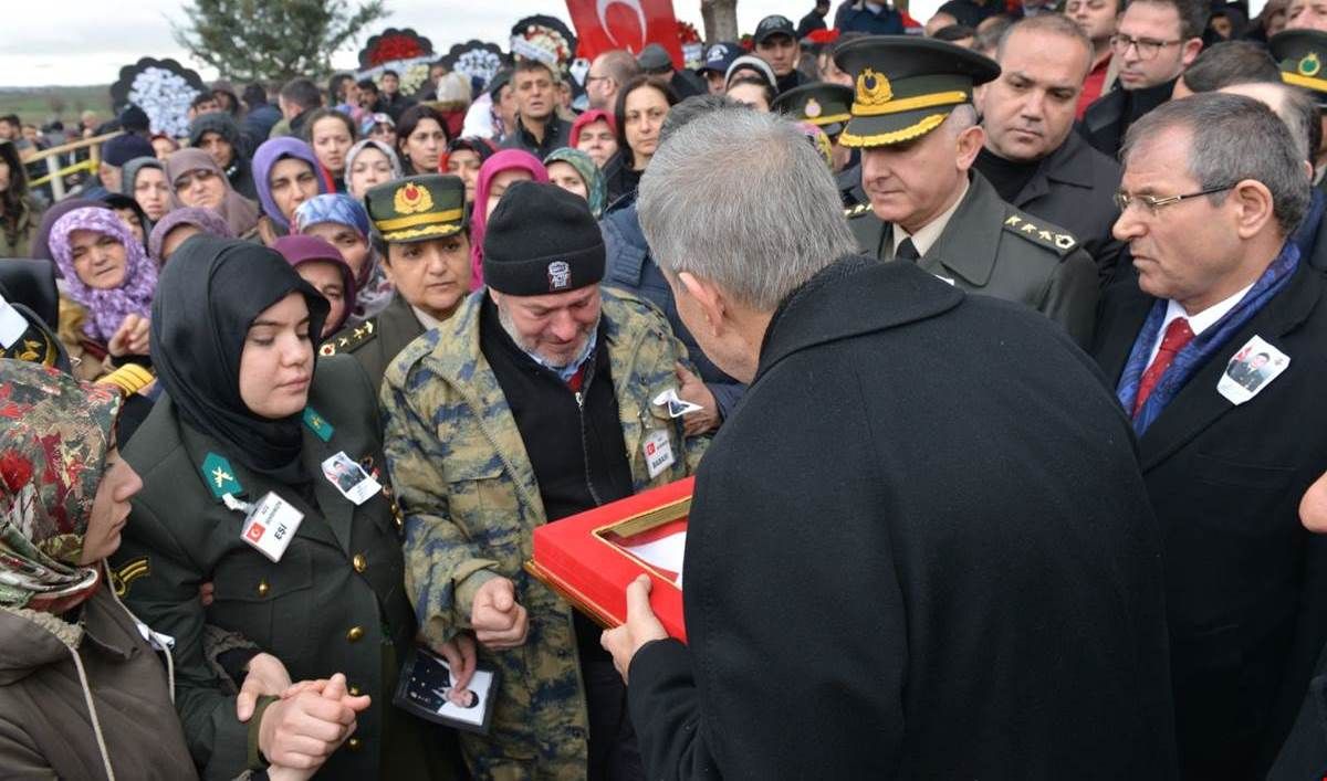 Şehide son görev
