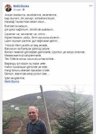 Burma: Atakum için lazımsam gelirim Burma: Atakum için lazımsam gelirim