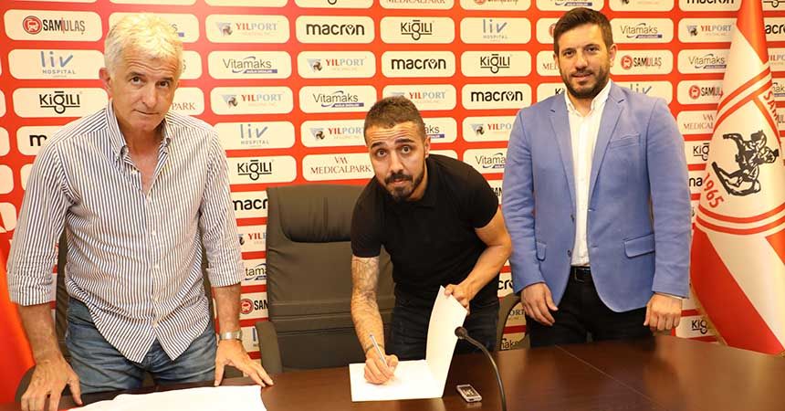 Caner Arıcı imzayı attı