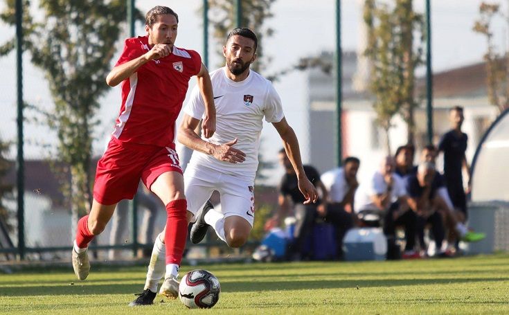 Samsun'dan gollü prova