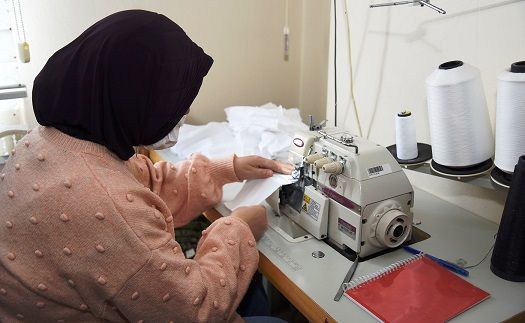 Tekkeköy'den kamuya maske
