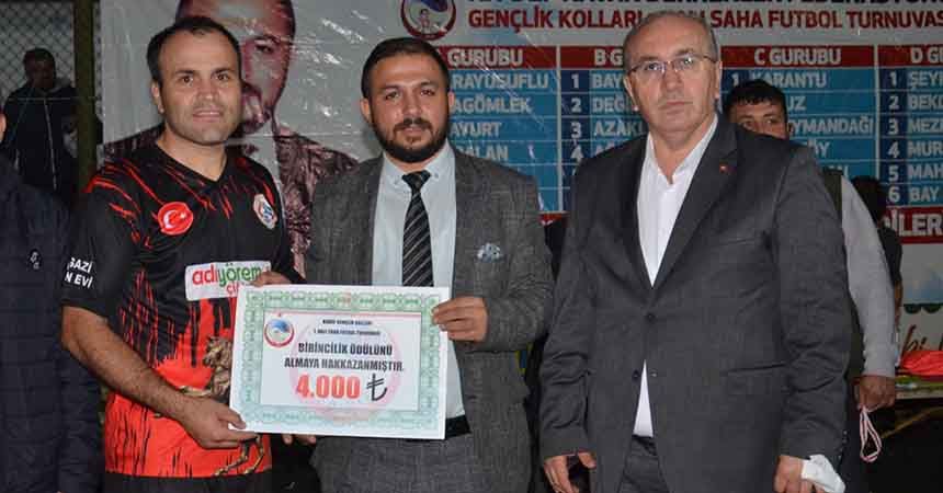 Halı sahada şampiyon Alagömlekspor