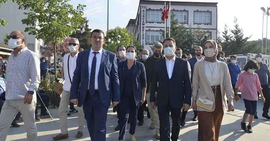 Ali Babacan Alaçam'da 