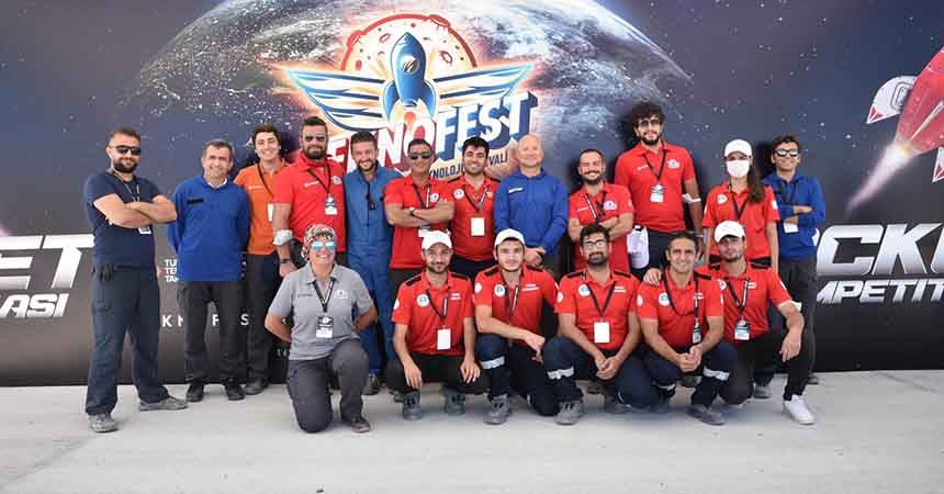 OMÜ roket takımı Türkiye birincisi