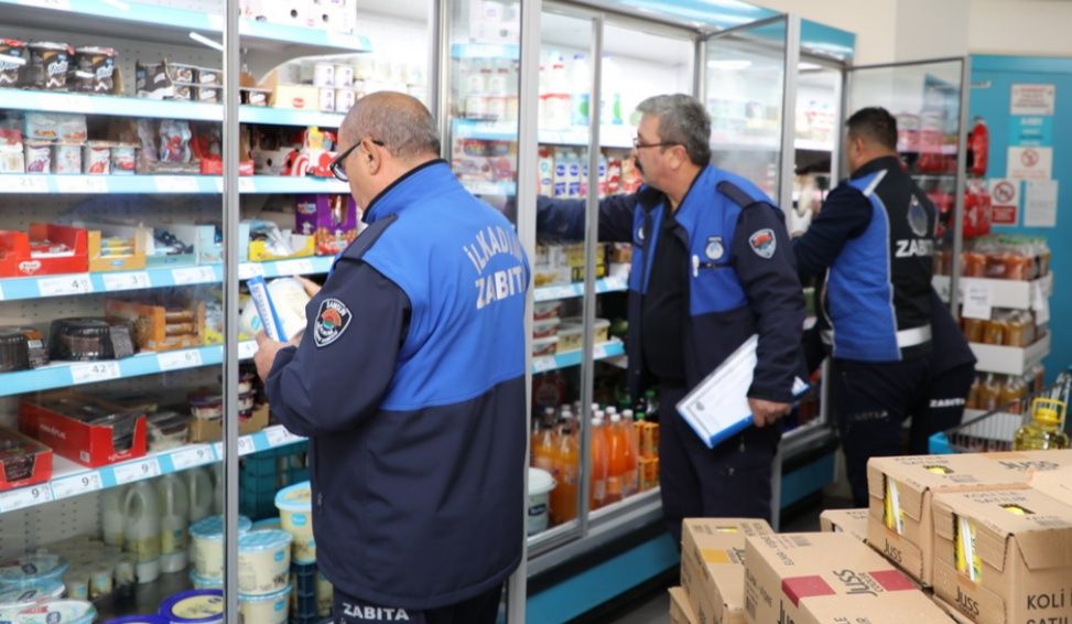 İlkadım'da market denetimi 